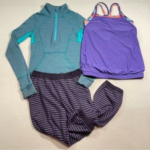Ivivva Girls Activewear Clothing Bundle Size 10 by Lululemon
